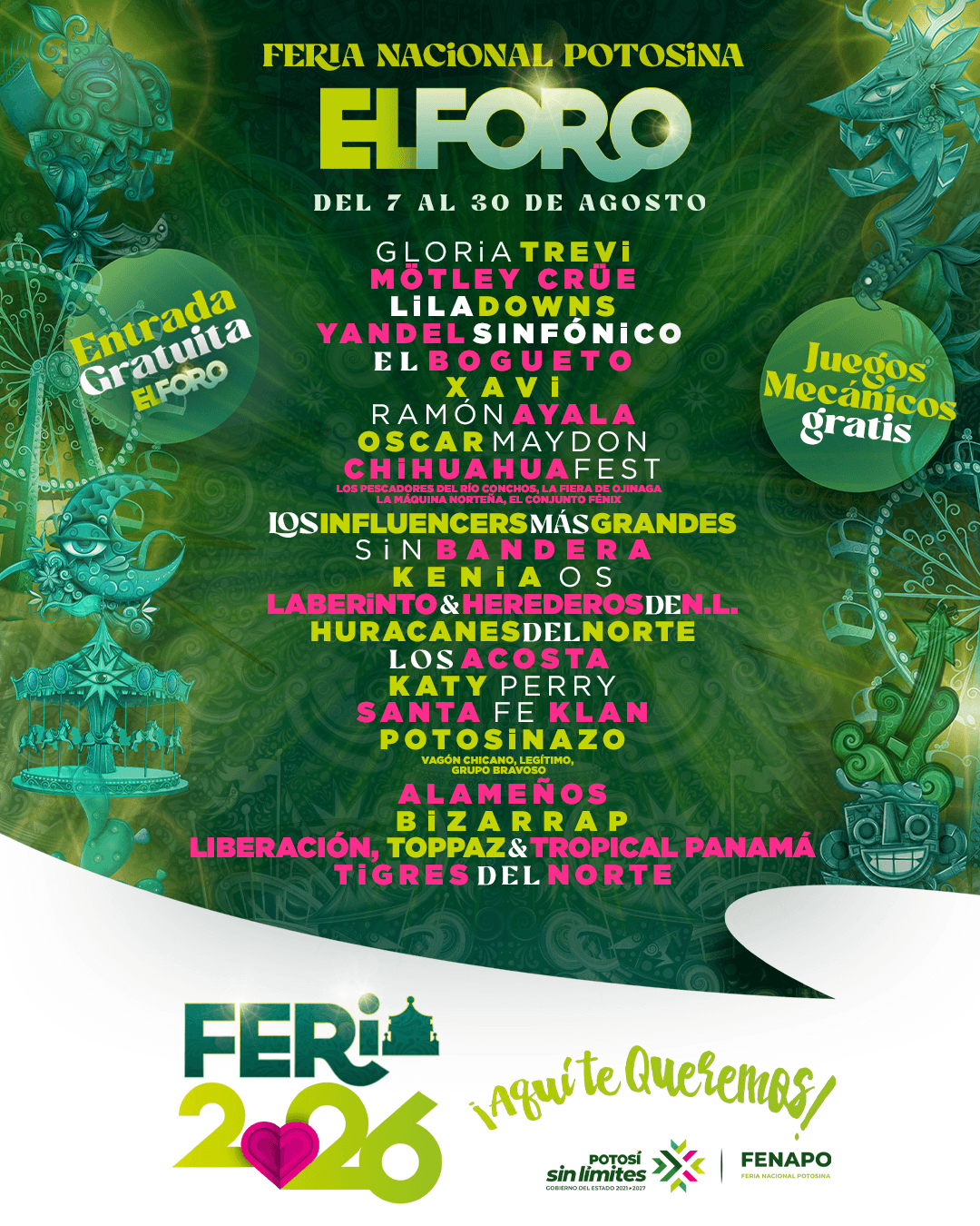 Teatro del Pueblo fenapo 2026