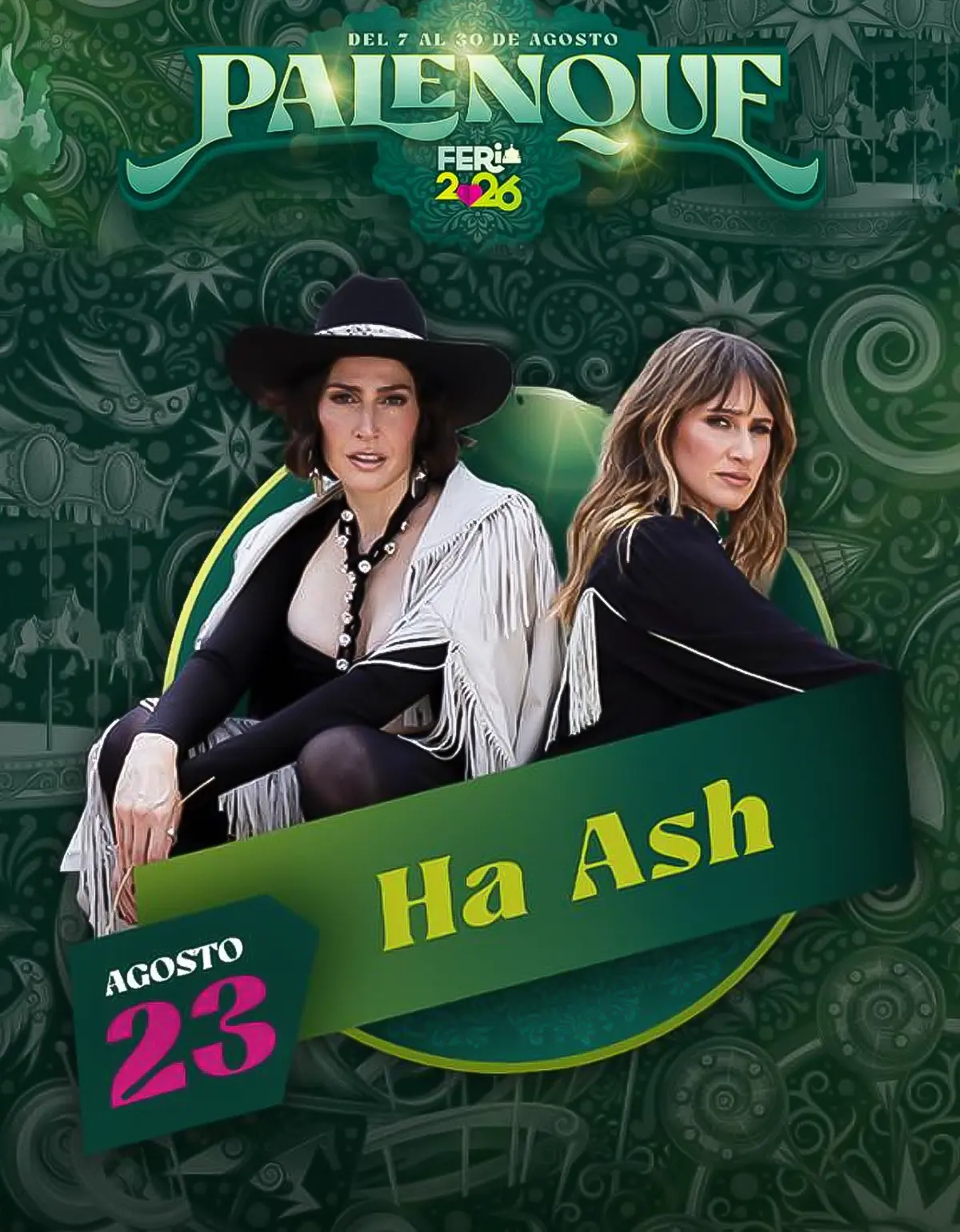 boletos Ha Ash Palenque Fenapo 2026