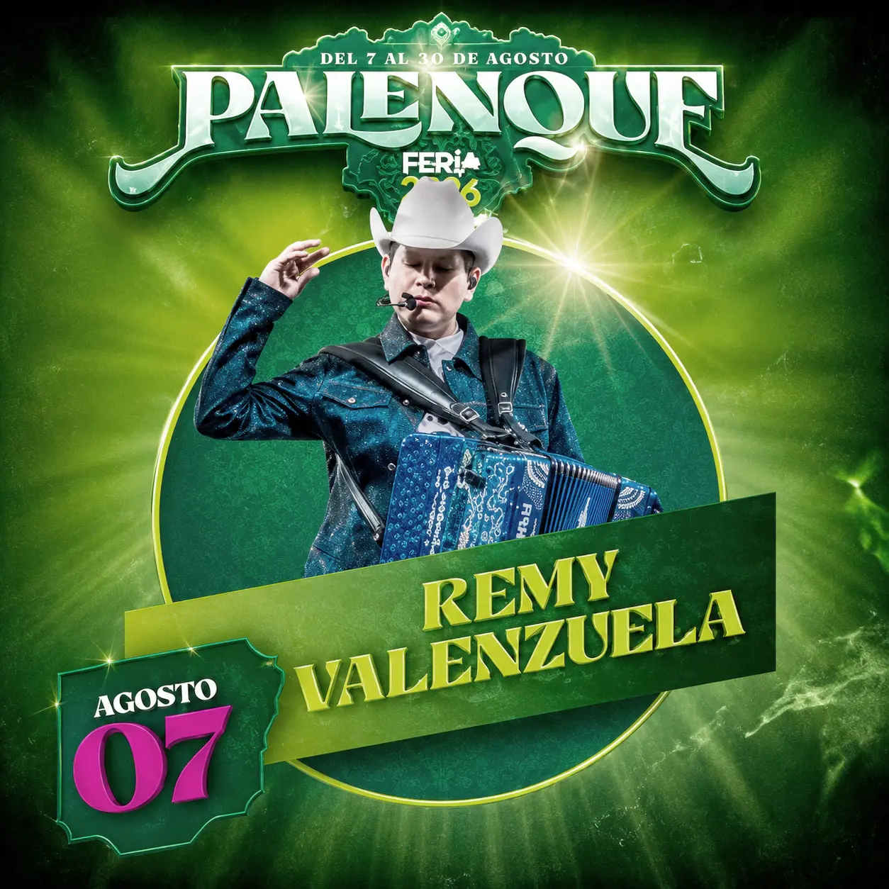 boletos Remmy Valenzuela Palenque Fenapo 2026